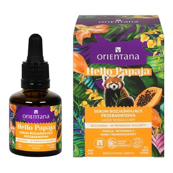 Orientana Hello Papaja, serum rozjaśniające przebarwienia, 30 ml