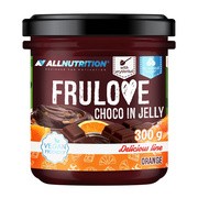 Allnutrition, frulove choco in jelly, smak czekoladowo-pomarańczowy, 300 g