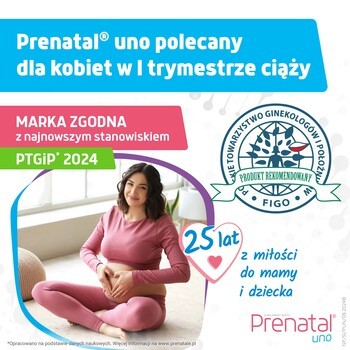 Prenatal Uno, kapsułki, 60 szt. (30 szt. + 30 szt.)