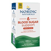 Nordic Naturals, Omega Blood Sugar 896 mg, kapsułki, 60 szt.