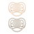Canpol Babies, smoczek silikonowy DentalAir 6-18 m symetryczny, nude, 2 szt.