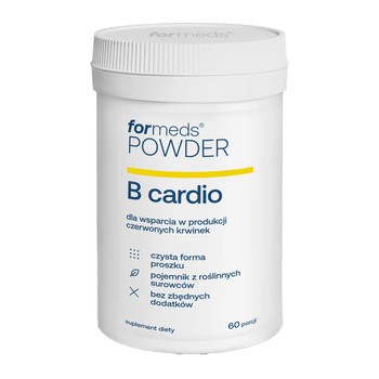 Formeds Powder B Cardio, proszek, 61,9 g