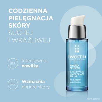 Iwostin Hydro Sensitia, booster nawilżający, serum, 30 ml