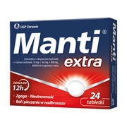 Manti Extra, tabletki do rozgryzania i żucia, 24 szt.