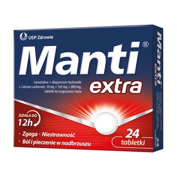 Manti Extra, tabletki do rozgryzania i żucia, 24 szt.