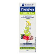 Prenalen Protecta Suplement diety z czosnkiem, witaminą C i cynkiem, płyn, 115 ml
