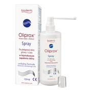 Oliprox, spray do pielęgnacji głowy i ciała w łojotokowym zapalenia skóry, 150 ml