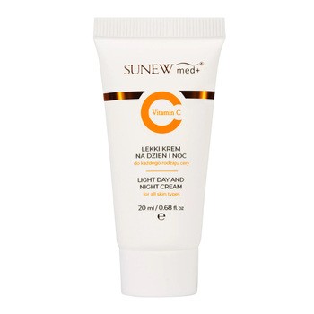 SunewMed+, lekki krem na dzień i na noc z witaminą C, 20 ml