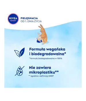 Nivea Baby Toddies, chusteczki biodegradowalne, 57 szt.