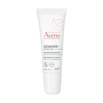 Avene Eau Thermale Cicalfate+, regenerujący balsam do ust, 10 ml