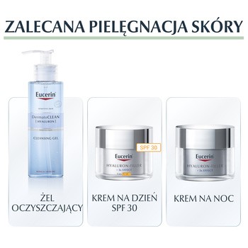 Eucerin Hyaluron-Filler, serum wygładzające z kwasem hialuronowym, przeciwzmarszczkowe, zwężające pory, 30 ml