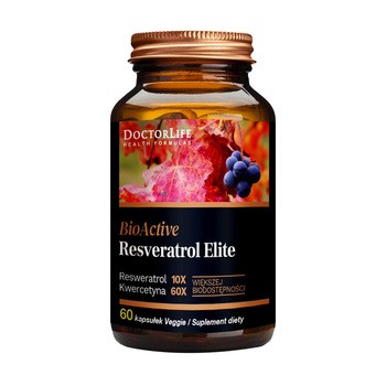 DoctorLife DoctorLife Resveratrol Elite, kapsułki, 60 szt.