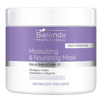 Bielenda Professional Moonlight Wellness, maska do ciała nawilżająco-odżywcza, 600 g