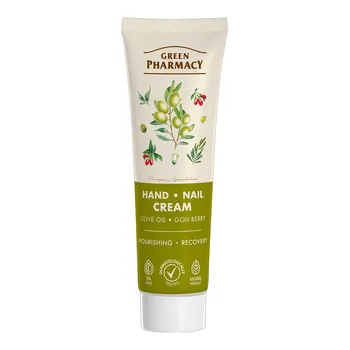 Green Pharmacy, oliwa z oliwek i jagody goji, krem do rąk, 100 ml