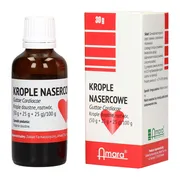 Krople nasercowe, 30 g (Amara)