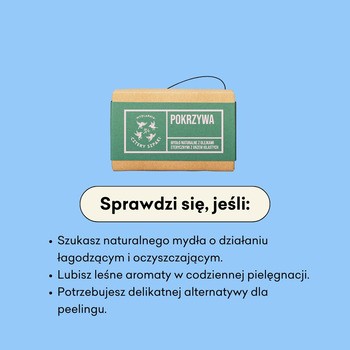 Mydlarnia 4 Szpaki, Pokrzywa, naturalne mydło w kostce, 110 g