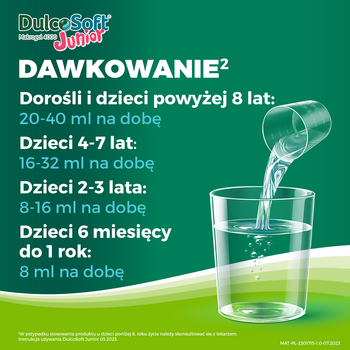 Zestaw 2x DulcoSoft Junior, roztwór doustny, 100 ml