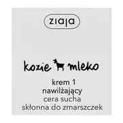 Ziaja Kozie Mleko, krem 1 nawilżający, cera sucha, skłonna do zmarszczek, 50 ml