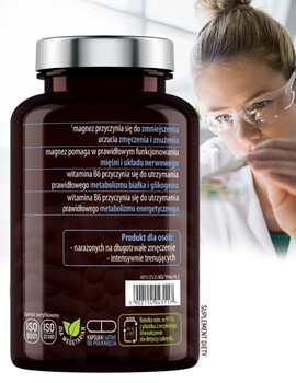 Essensey Magnez + B6, Na zmęczenie, kapsułki, 90 szt.