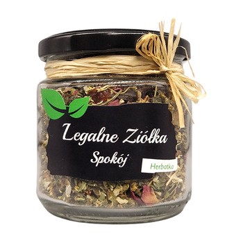 Legalne Ziółka, mieszanka ziół Spokój, słoik, 50 g