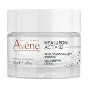 Avene Eau Thermale Hyaluron Active B3, krem odbudowujący komórki, 50 ml