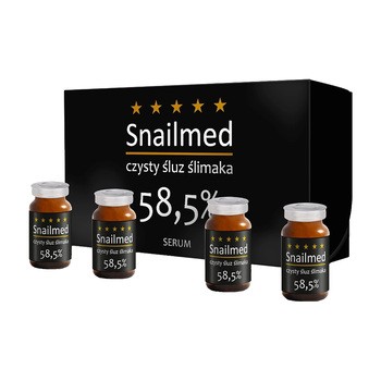 Snailmed, serum rewitalizujące ze śluzem ślimaka, 4 x 8 ml