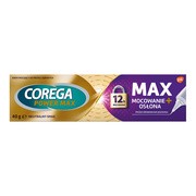 Corega Max MOCOWANIE + OSŁONA, krem mocujący do protez zębowych, 40 g