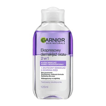 Garnier, ekspresowy demakijaż oczu 2 w 1, 125 ml