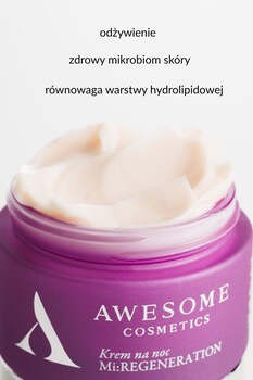 Awesome Cosmetics Mikrobiom, Mi:Regeneration, krem, na noc, 50 ml