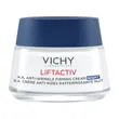 Vichy Liftactiv Supreme, przeciwzmarszczkowy krem ujędrniający z kwasem hialuronowym na noc, 50 ml