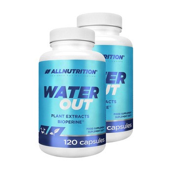 Zestaw 2 x Allnutrition Water Out, kapsułki, 120 szt.