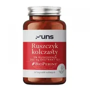 Uns Ruszczyk Kolczasty + Bioperine, kapsułki, 60 szt.