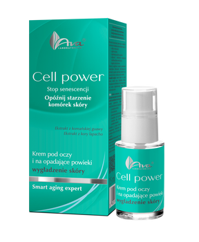Ava Cell Power, krem pod oczy i na opadające powieki, 15 ml