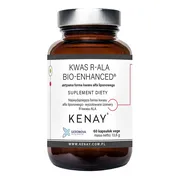 KENAY Kwas R-ALA Bio-Enhanced aktywna forma kwasu liponowego, kapsułki, 60 szt.