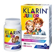 Klarin Junior, tabletki powlekane, 30 szt. + 30 szt.