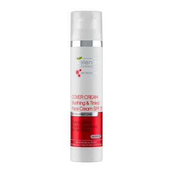 Bielenda Professional, tonująco-łagodzący krem do twarzy, SPF 25, 100 ml