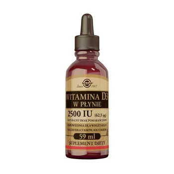 Solgar Witamina D3 2500 IU, płyn, 59 ml
