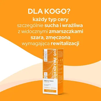 Vianek Hero Q10, krem do twarzy z koenzymem Q10, 50 ml