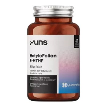 Uns MetyloFolian 5-MTHF, kapsułki, 60 szt.