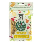 Garden Bites Fruit Blast, Fruity Dental Swirls, wegetariańskie przysmaki dentystyczne dla psów, S, 13 cm x 30 szt.