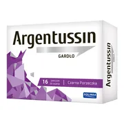 Argentussin Gardło, pastylki do ssania, smak czarna porzeczka, 16 szt.