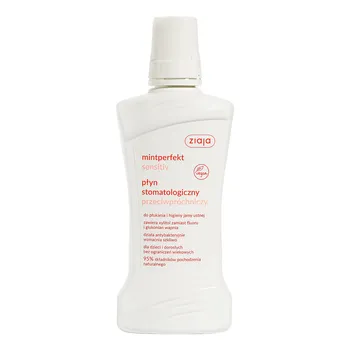 Ziaja Mintperfekt Sensitiv, płyn stomatologiczny, przeciwpróchniczy, 500 ml