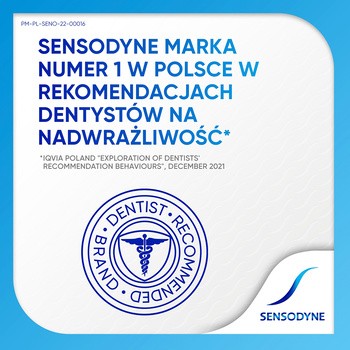 Sensodyne Extra Fresh, pasta z fluorkiem do nadwrażliwych zębów, odświeżająca, 75 ml