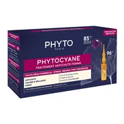Phytocyane, kuracja przeciw wypadaniu włosów dla kobiet, 12 ampułek