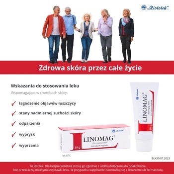 Linomag 200 mg/g, krem, 30 g