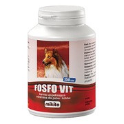 Mikita Fosfo Vit, karma uzupełniająca mineralna dla psów i kotów, tabletki, 150 szt.