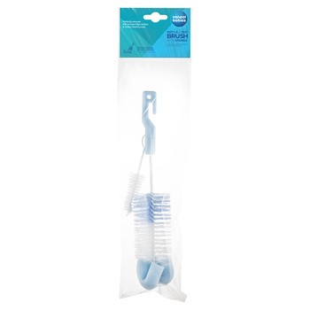 Canpol, szczotka do butelek i smoczków, z gąbką, 1 szt.