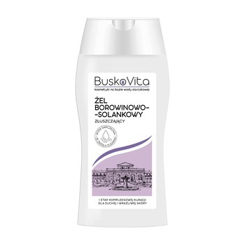 BuskoVita, żel borowinowo-solankowy, złuszczający, 200 ml