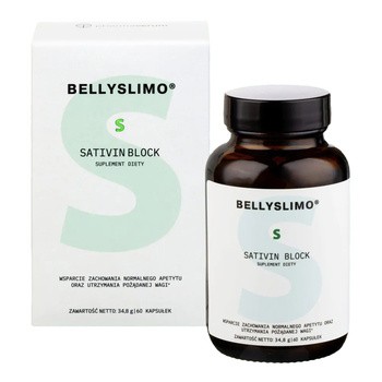 Bellyslimo Sativin Block, kapsułki, 60 szt.