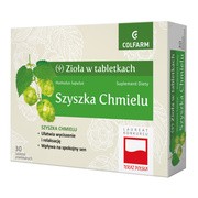 Szyszka chmielu, tabletki powlekane, 30 szt.